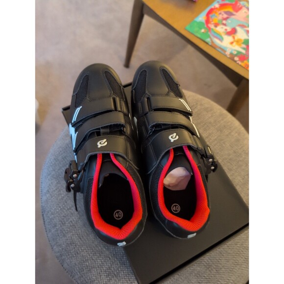 Perfect Peloton cycling shoes with look delta cleats and box EU 40 US women's 9 - Picture 5 of 7